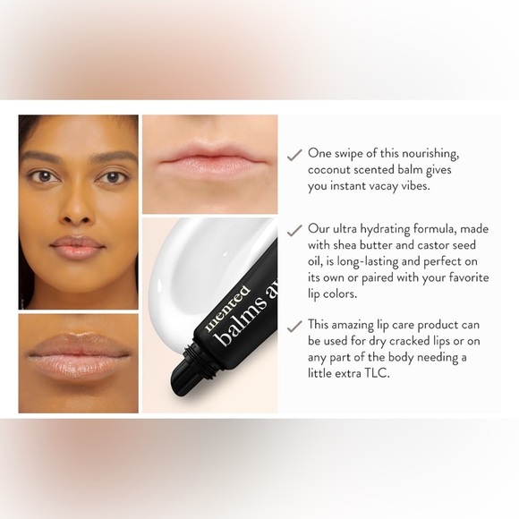 New/Sealed Mented Balms Away Coconut Lip Treatment - Picture 8 of 10